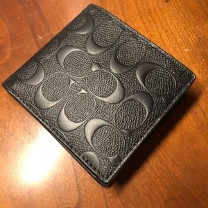 Men’s Black Coach Wallet